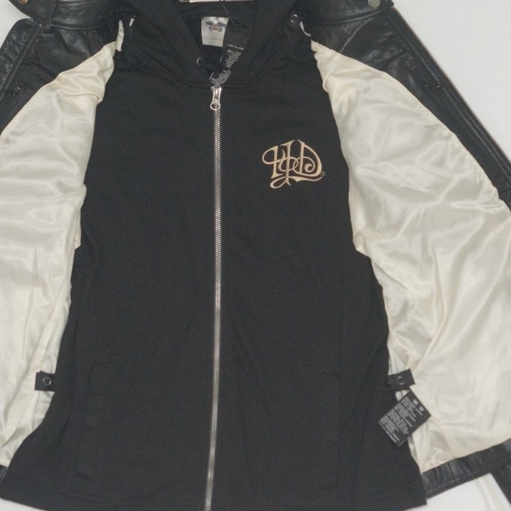 Harley Davidson "Adorned" Leather Jacket Medium